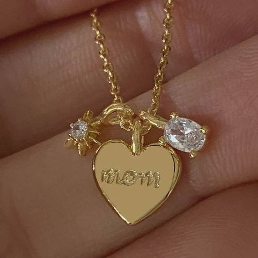 MOM Pendant Necklace