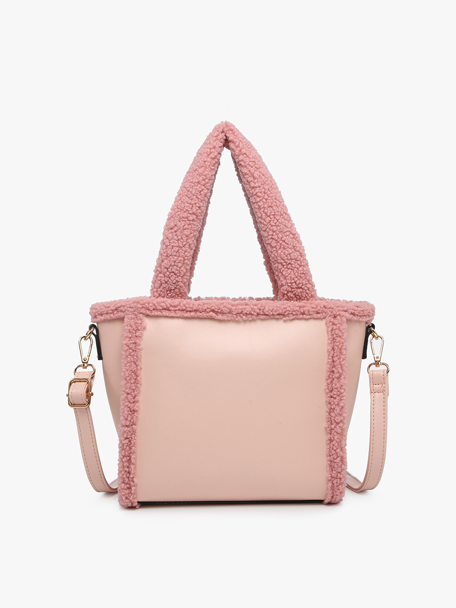 Helsinki Sherpa Trim Satchel/Crossbody | JN2378
