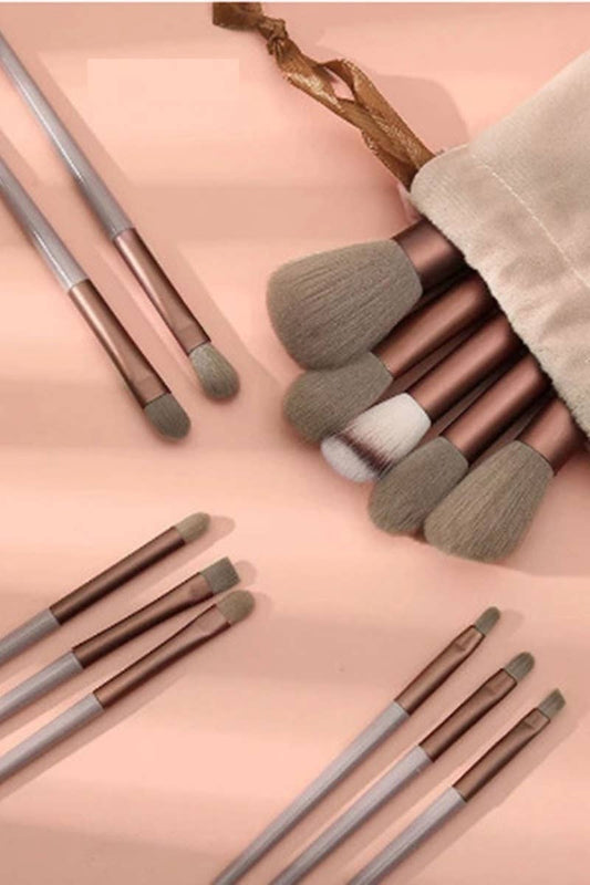 13 Pcs Makeup Brush Set With Storage Bag (3 Sets In