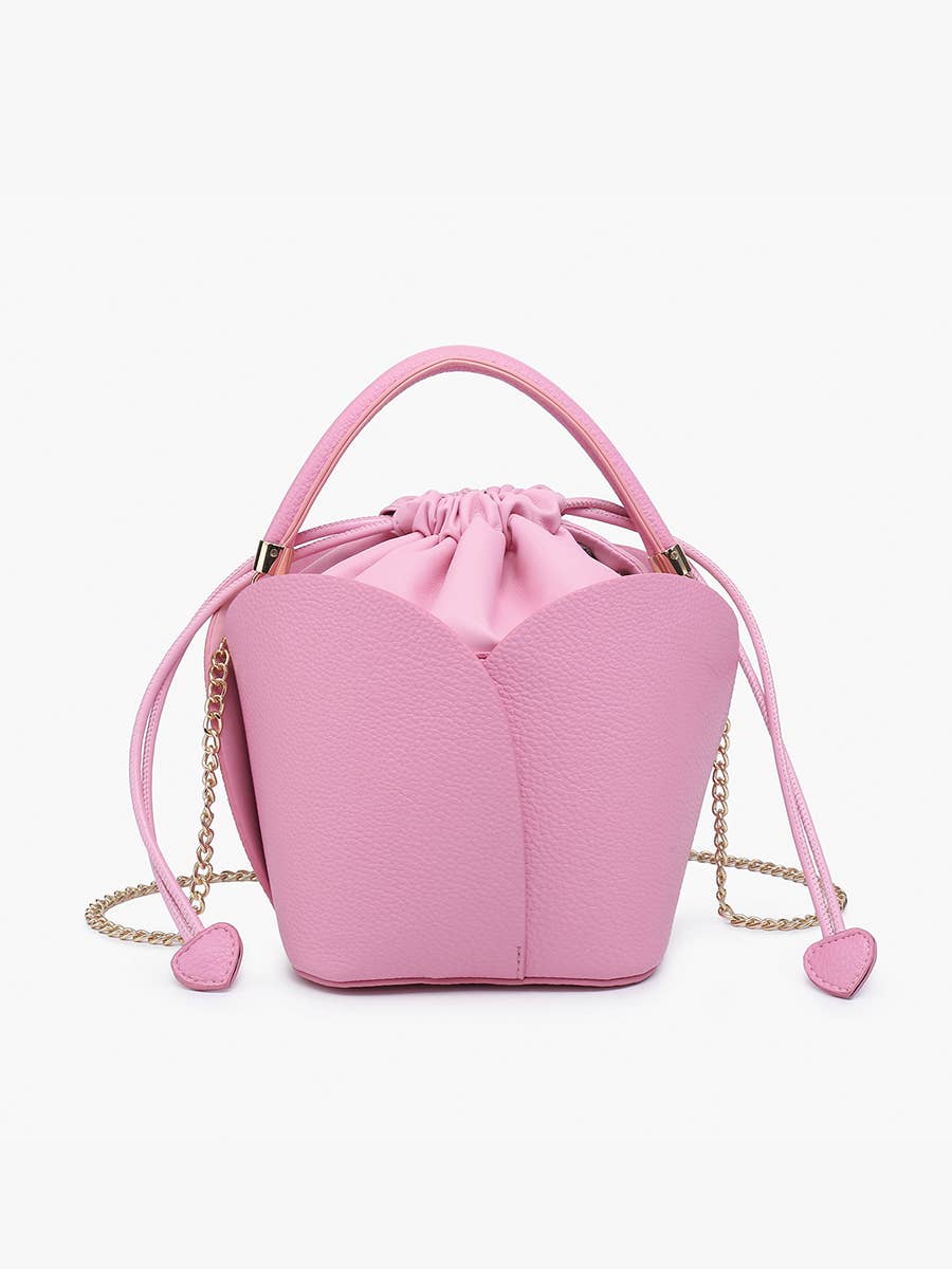JN2650 Paris Petal Bucket Bag – Top Handle Style