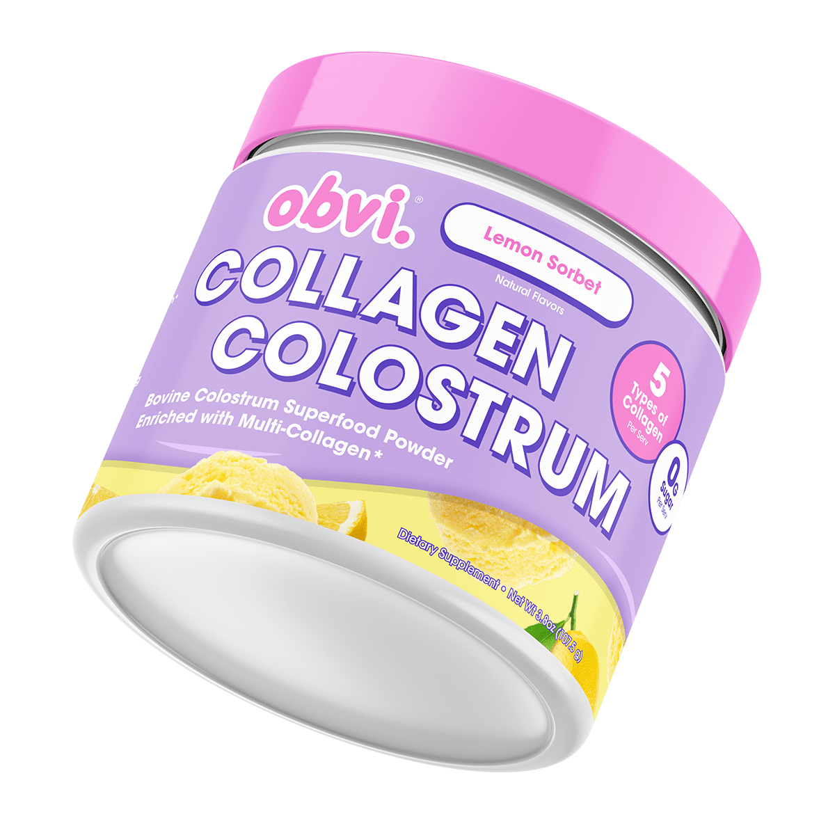 Obvi Colostrum - Lemon Sorbet