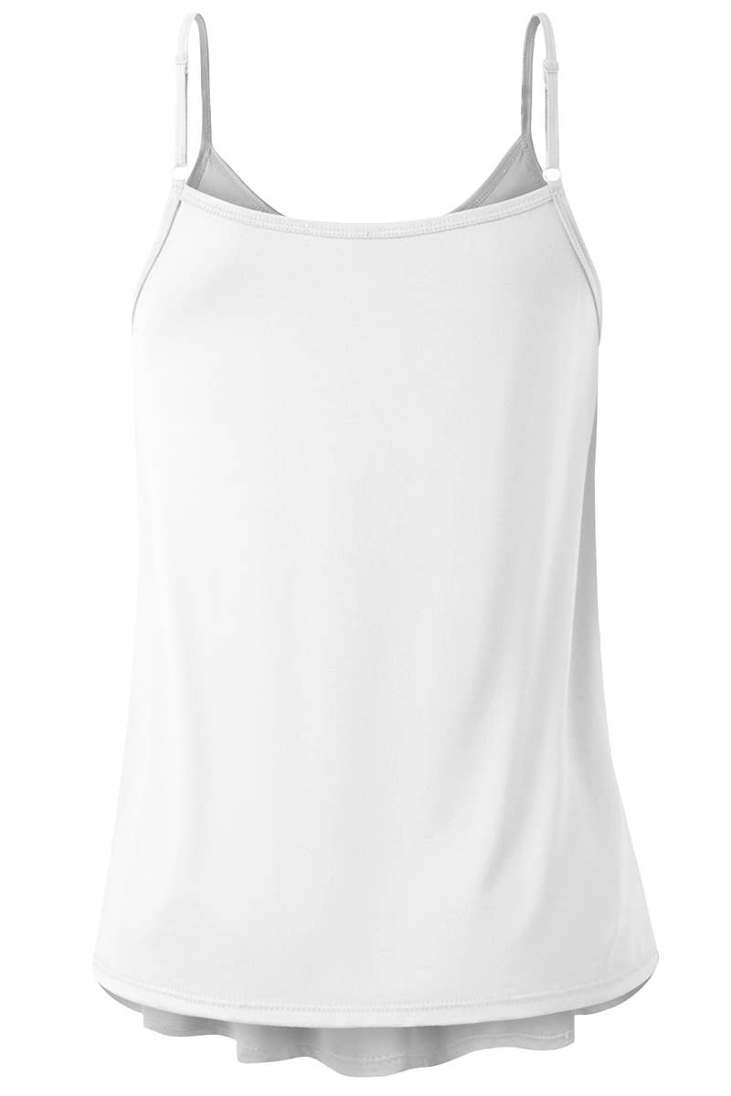 CWTTK229-P_Sleeveless Pleated Layered Cami Tank Knit Top