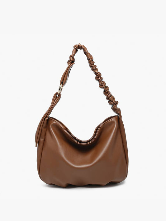 JN2647 Jakarta Slouchy Shoulder Bag – Ruched Handle