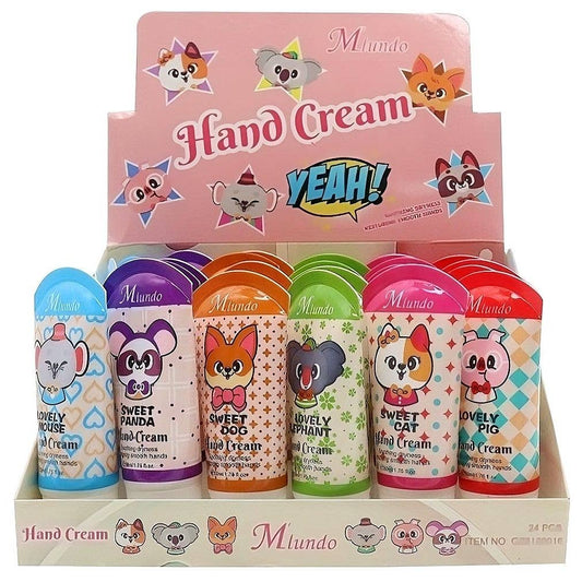 24pk Cute Animal Yeah Hand Cream