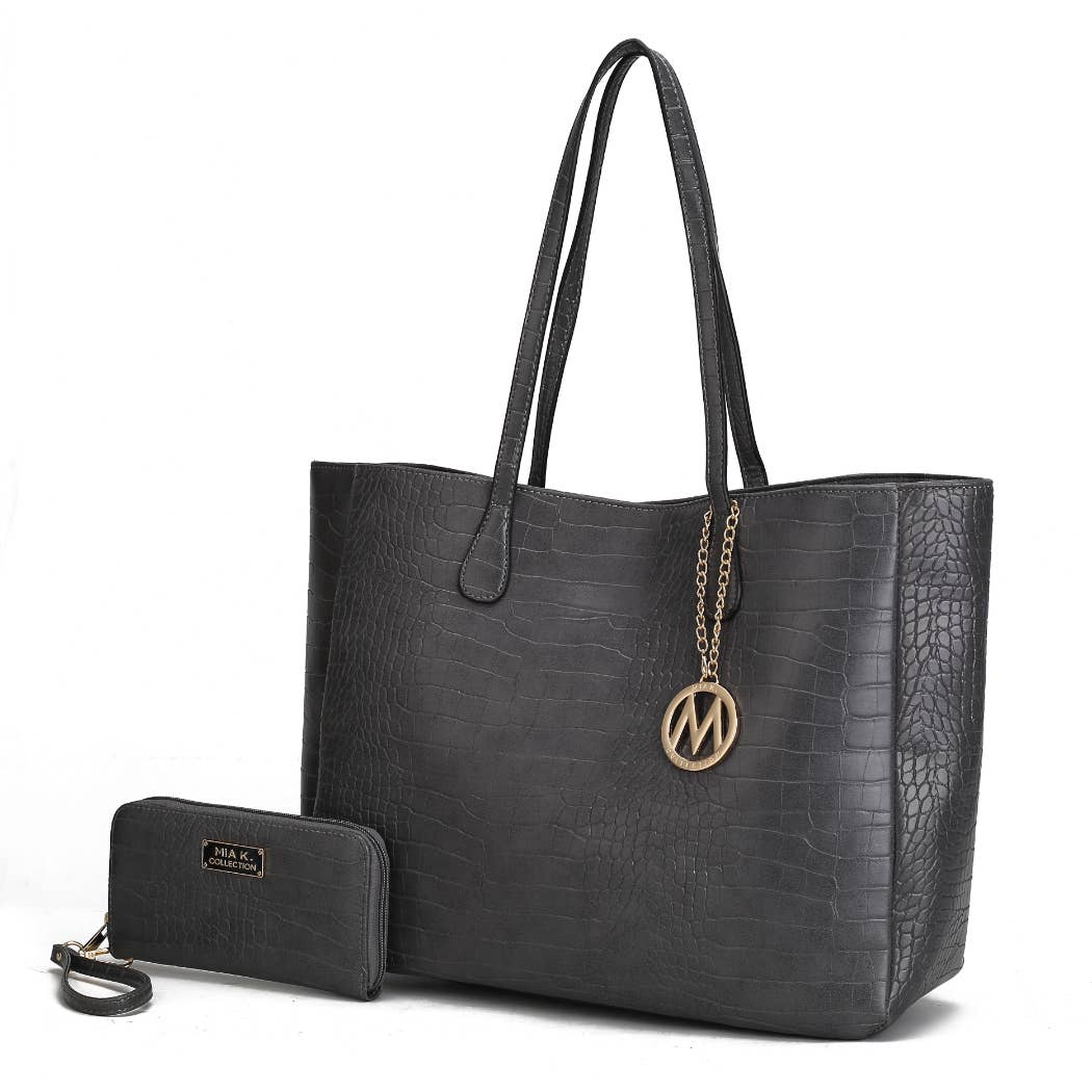 Sadie Oversize women's Tote & Wallet Set by Mia K