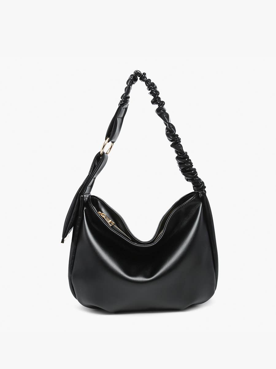 JN2647 Jakarta Slouchy Shoulder Bag – Ruched Handle