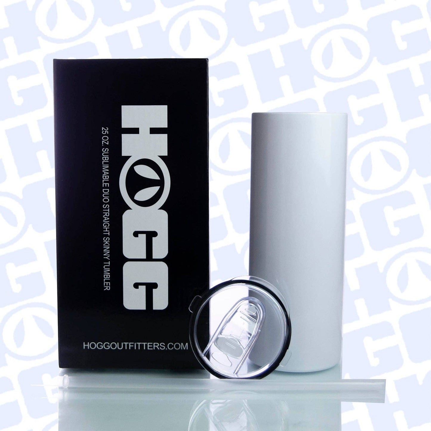 25oz SUBLIMATION DUO SKINNY TUMBLER