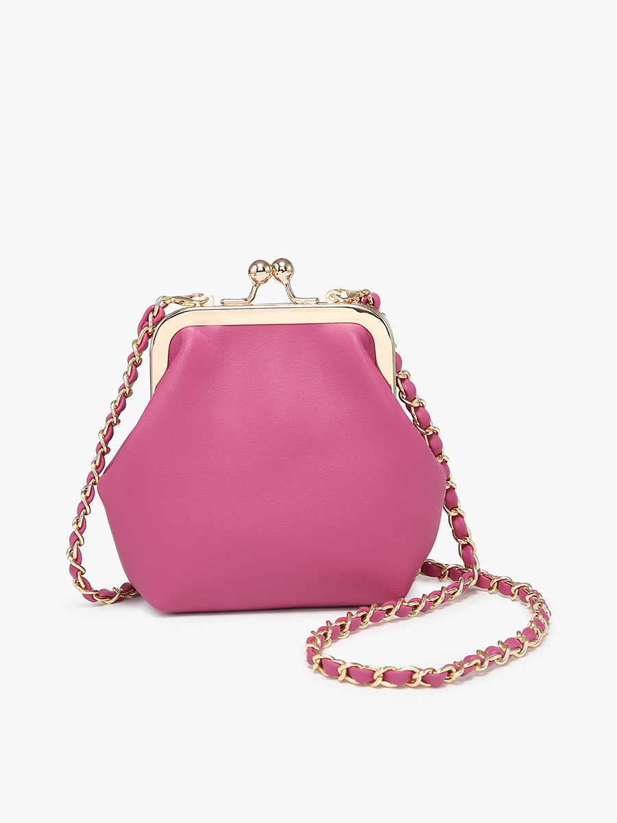 CP2338 Cleo Coin Pouch Crossbody – Vegan Leather Bag
