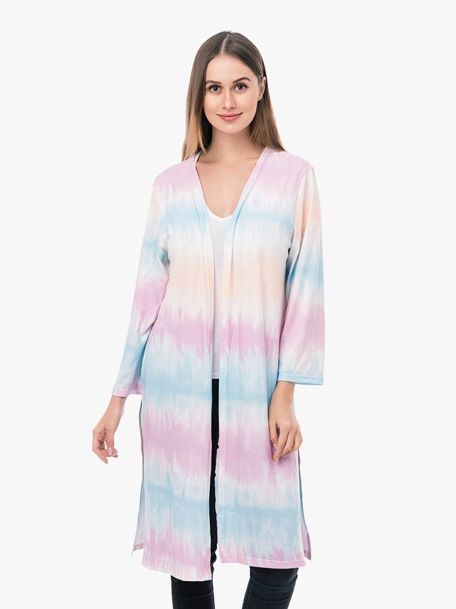 KM1037 Malibu Long Kimono