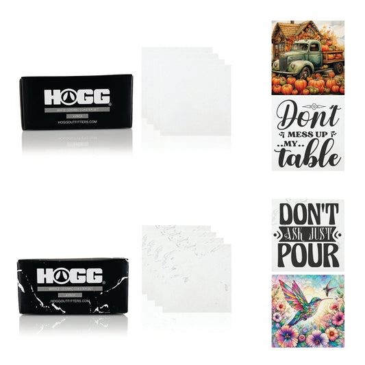 SUBLIMATION CERAMIC COASTER SET - 4 PACK