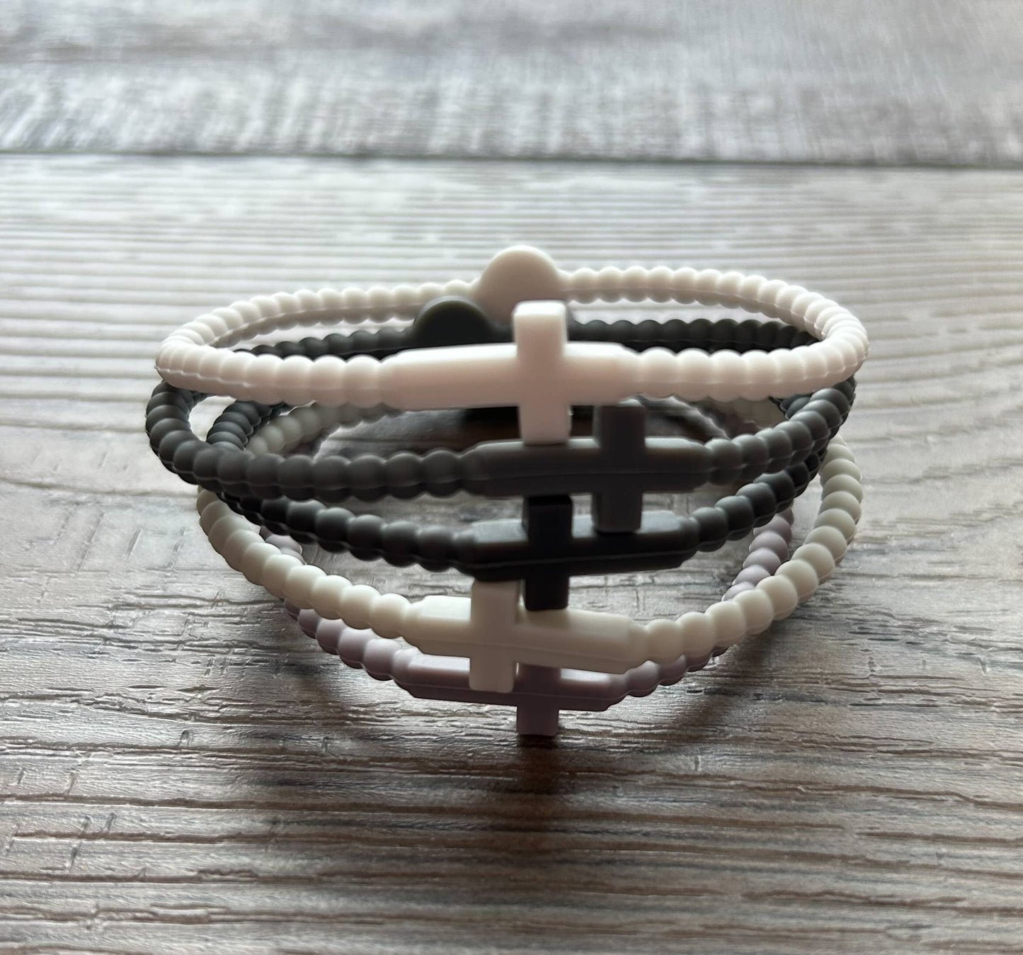 2792 Silicone Cross Bracelet