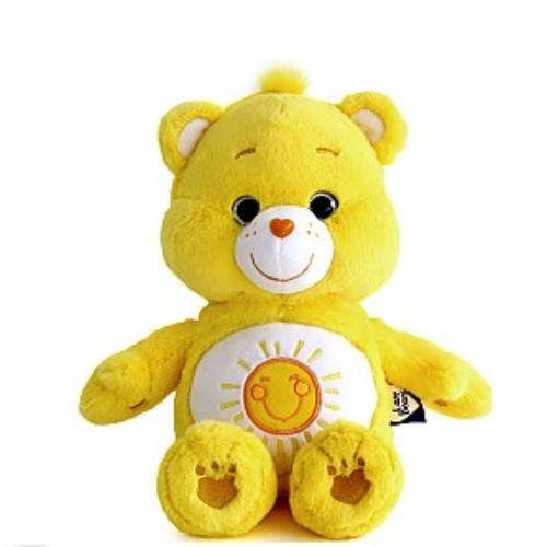 CARE BEARS PLUSH - YELLOW FUNSHINE BEAR