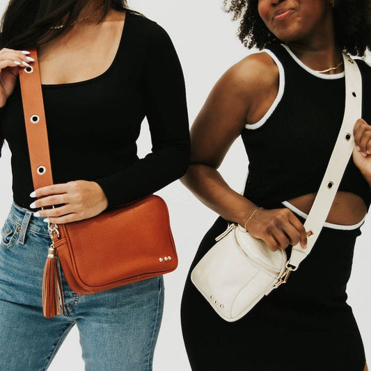 Evelynn Eyelet Vegan Leather Strap Wholesale