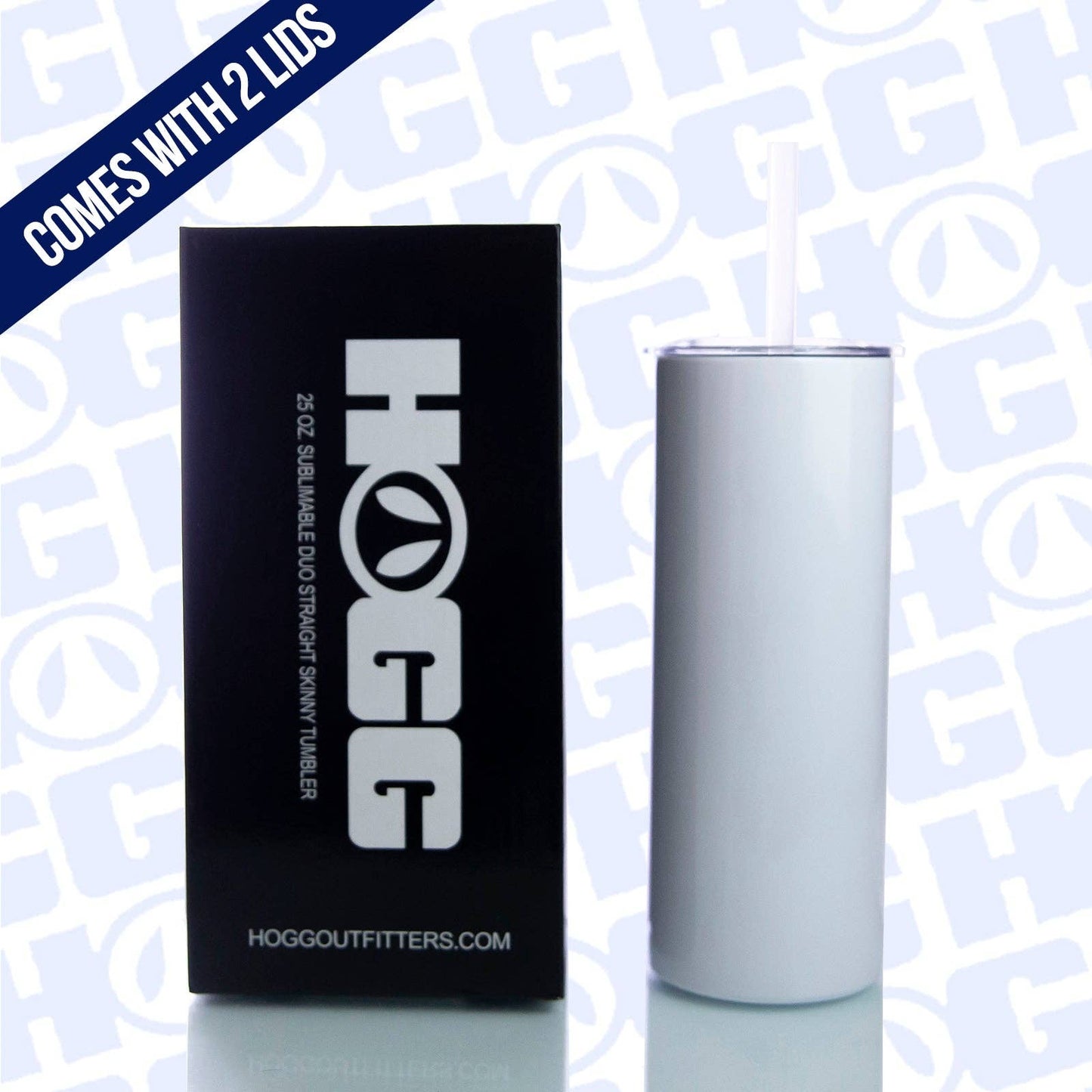 25oz SUBLIMATION DUO SKINNY TUMBLER