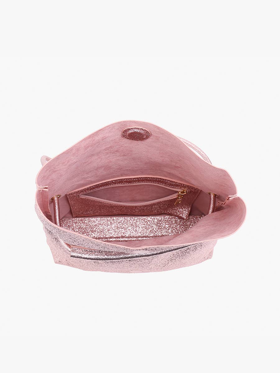 EH2583 Lana Glitter Crossbody – Chain Strap Bag