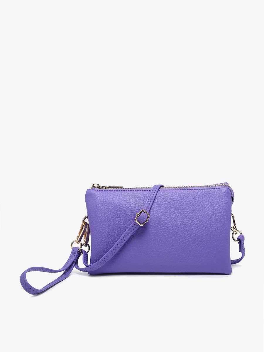Riley Monogrammable 3 Compartment Crossbody/Wristlet | M013
