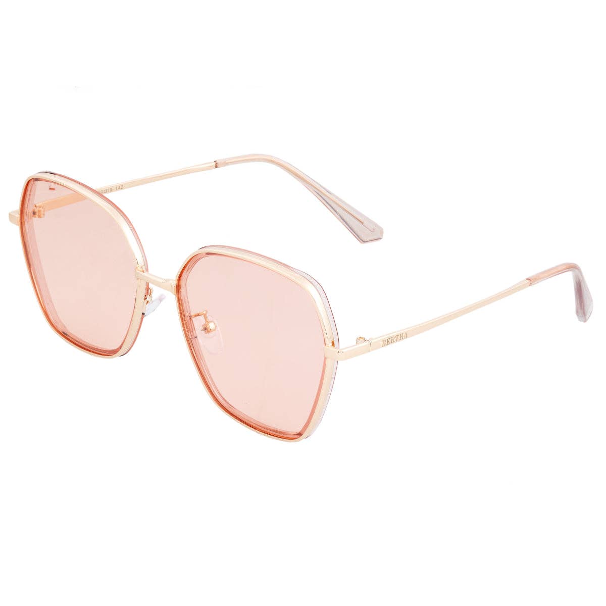 Bertha Emilia Polarized Square Sunglasses