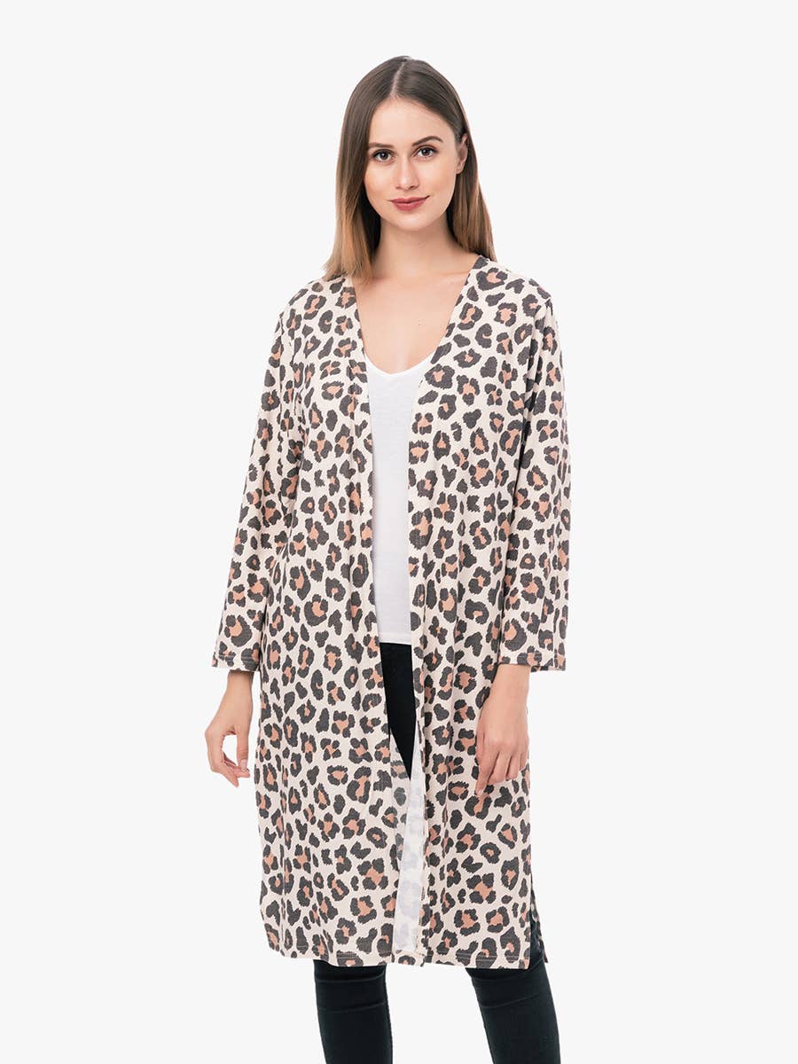 KM1037 Malibu Long Kimono