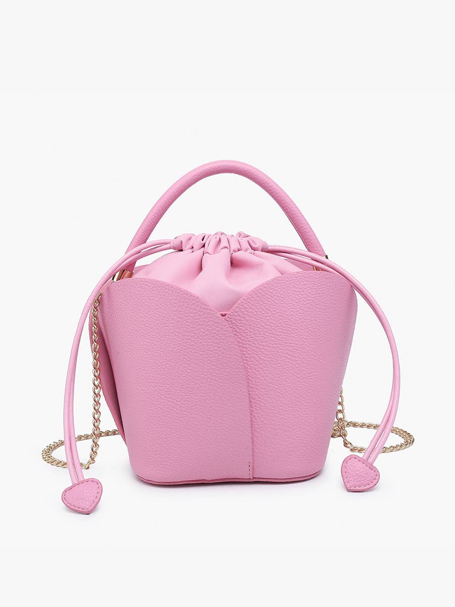 JN2650 Paris Petal Bucket Bag – Top Handle Style
