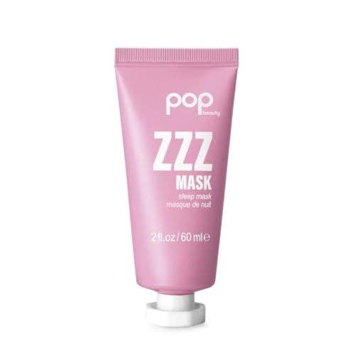 POP Beauty ZZZ MASK - Rehydrating and Reviving Face Mask, Niacinamide and Ceramides Replenish Skin | 2 Fl Oz