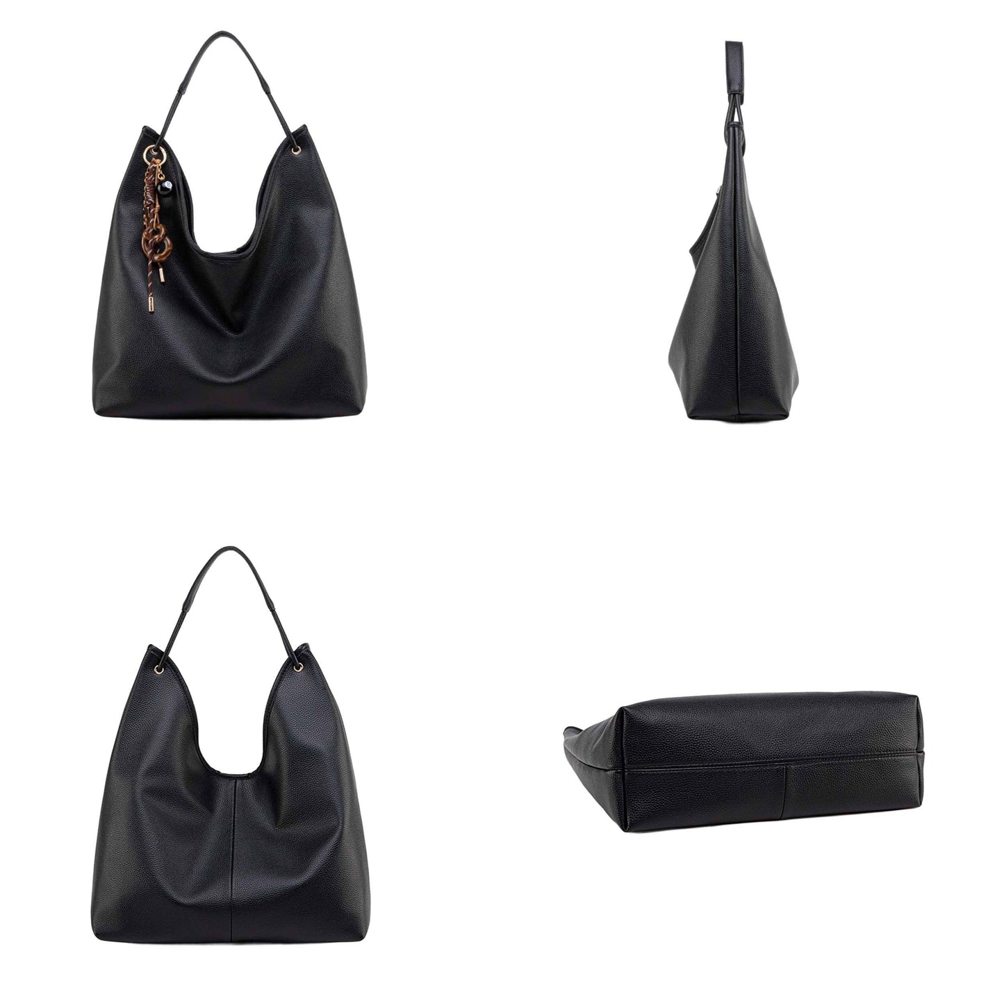 MKF Eloa Women's Hobo Bag with Wallet- 2-piece set by Mia K