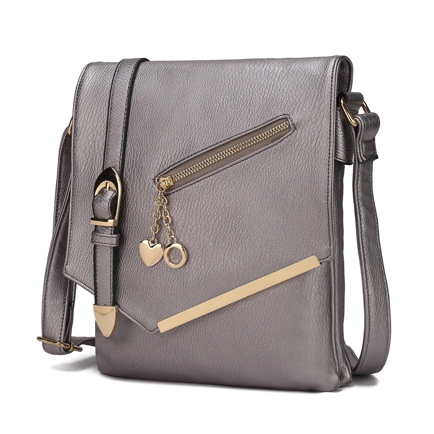 383 Jasmine Women's Crossbody Handbag Vegan Leather By Mia K
