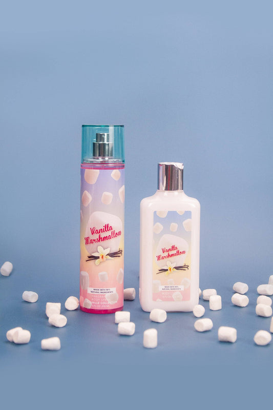 2584 Vanilla Marshmallow 2-Piece Body Mist and Body Lotion Set