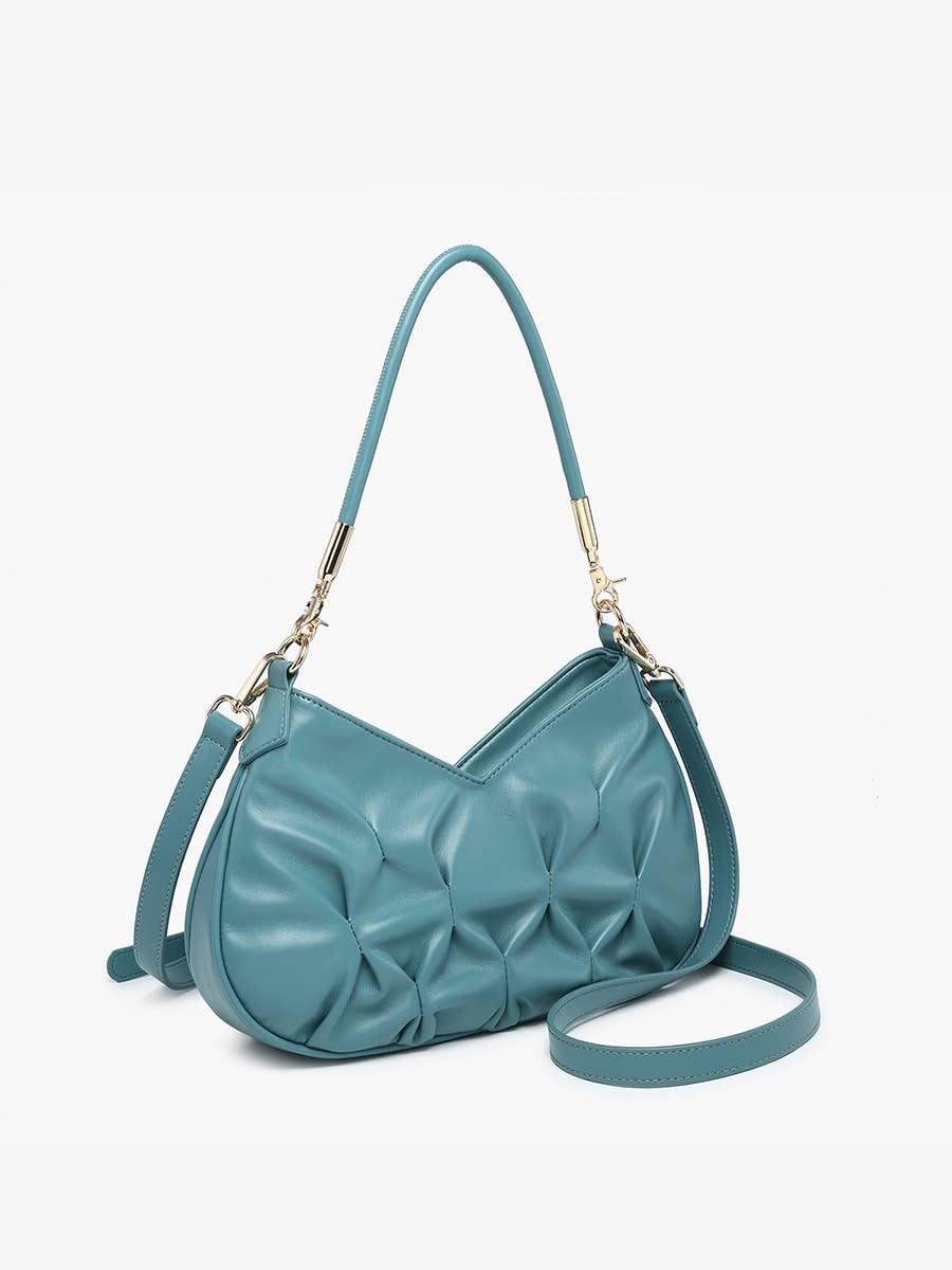 EH2581 Matilda Ruched Shoulder Bag – Crossbody Style