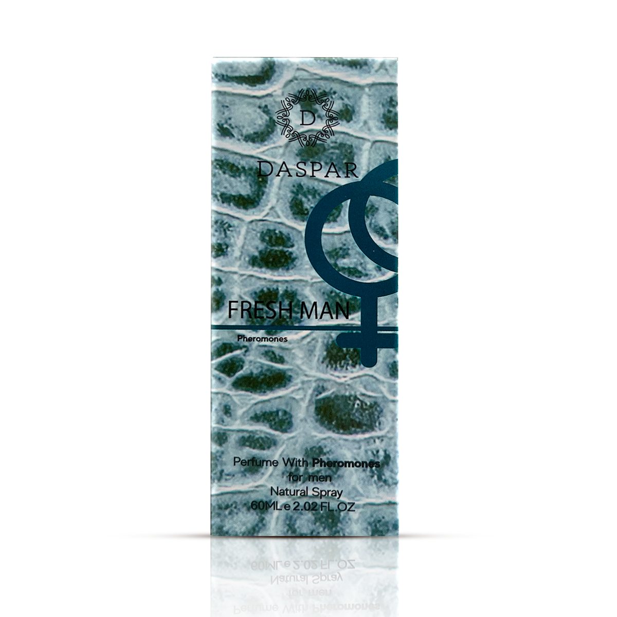 DASPAR FRESH MAN MEN PERFUME WITH PHE.RO.MO.NES 2.02 OZ