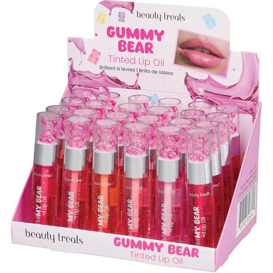 BEAUTY TREATS GUMMY BEAR TINTED LIP OIL (24PCS)