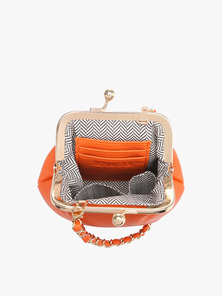 CP2338 Cleo Coin Pouch Crossbody – Vegan Leather Bag