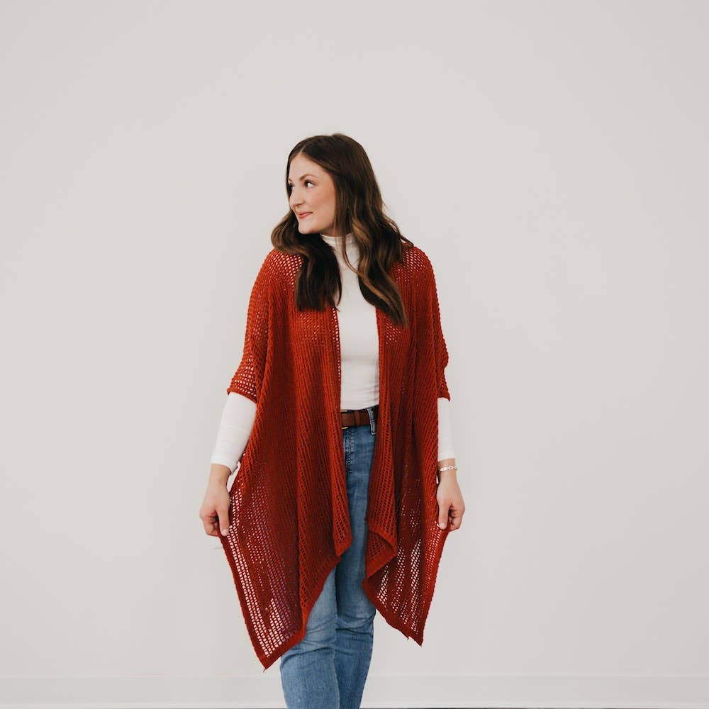 Cece Crochet Poncho Wholesale