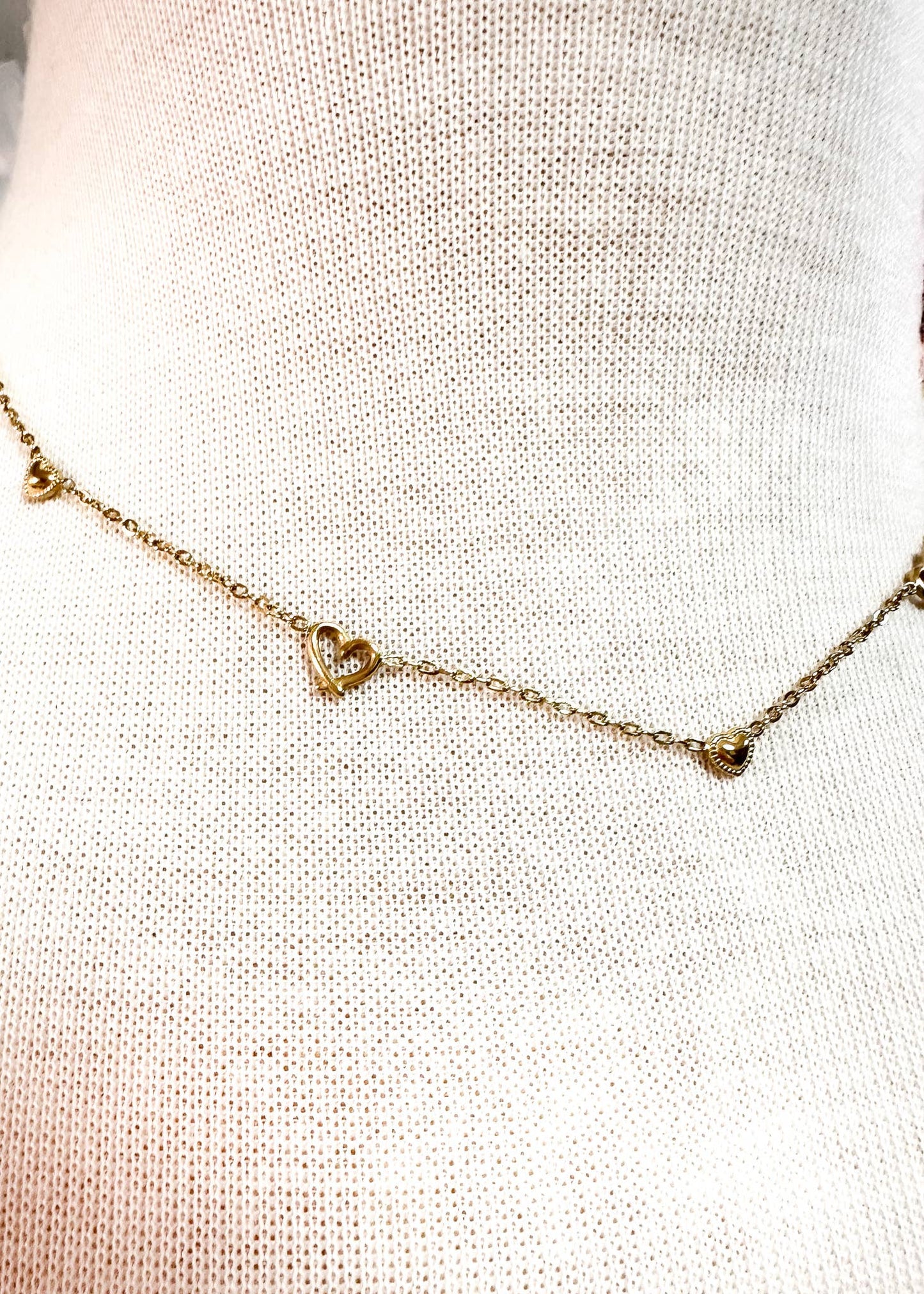 Simple Style Shiny Heart Shape