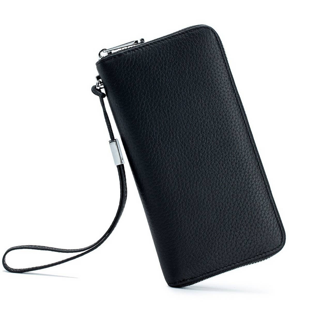 Long Leather Wallet – Soft Handheld Clutch_CUAB00388