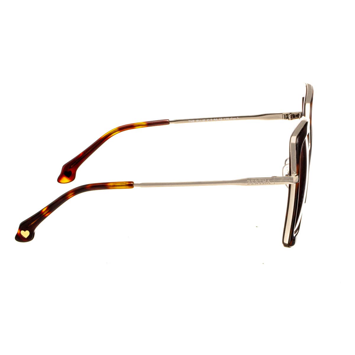 Bertha Delphine Handmade-in-Italy Polarized Sunglasses