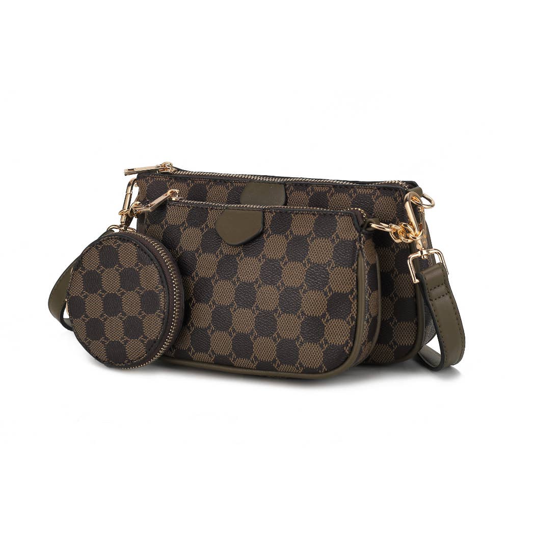 381 Evanna 3 pcs Crossbody Handbag Women by Mia K.