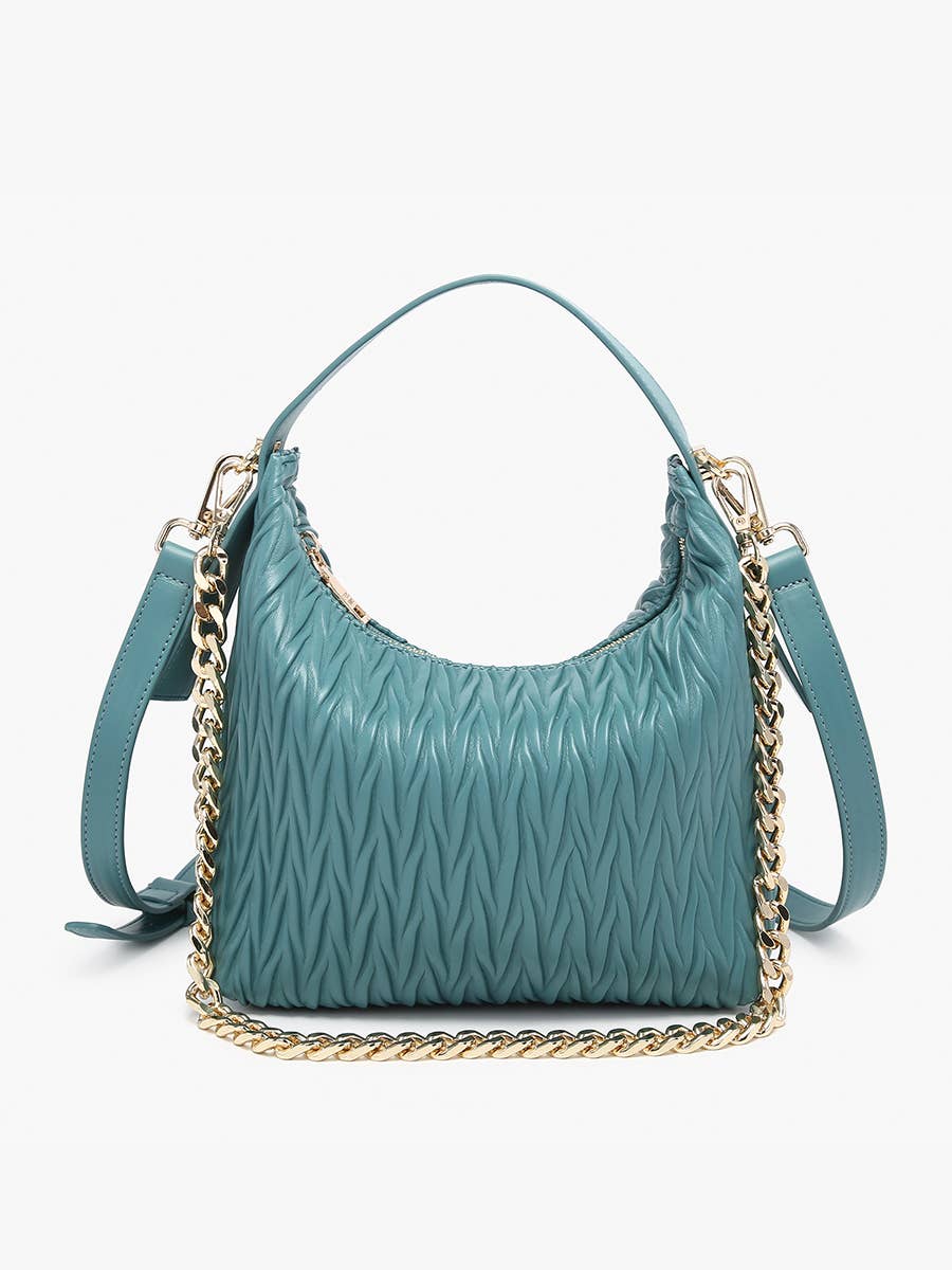 Brenna Matelassé Shoulder Bag – Vegan Leather Bag | EH2582
