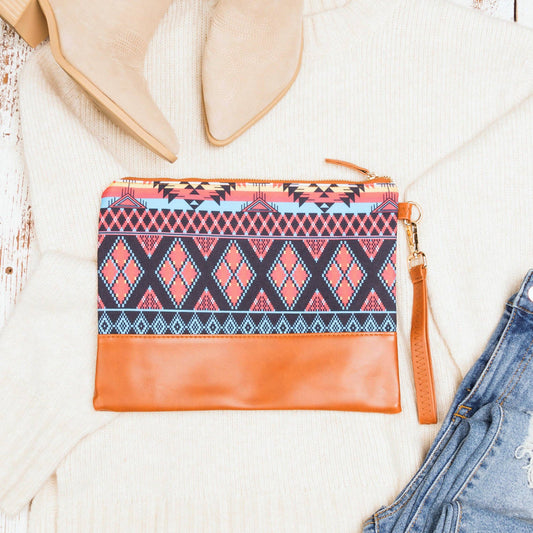 Aztec Boho Clutch #2080
