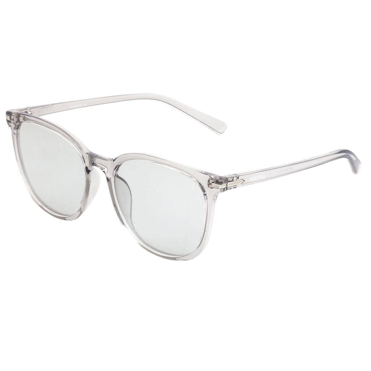 Bertha Piper Polarized Wayfarer Sunglasses