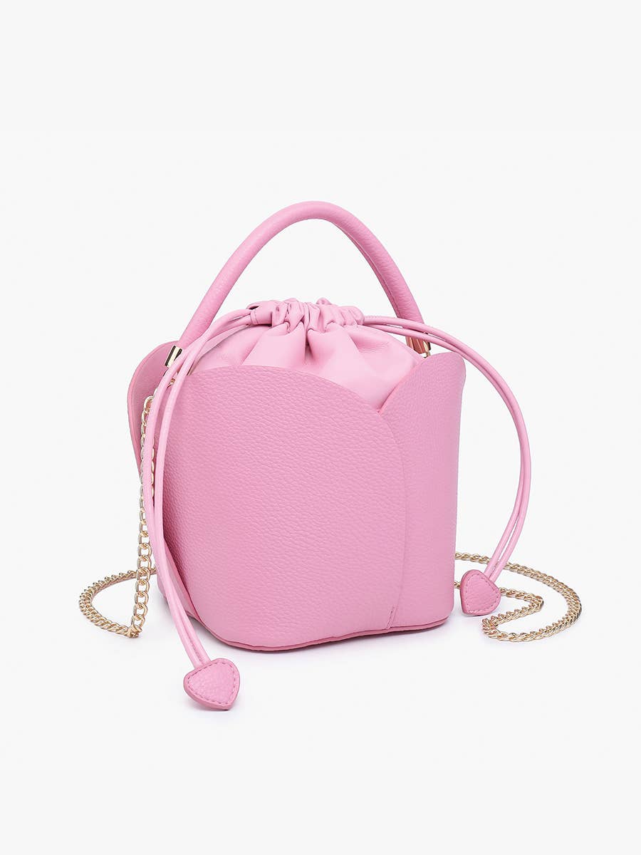 JN2650 Paris Petal Bucket Bag – Top Handle Style