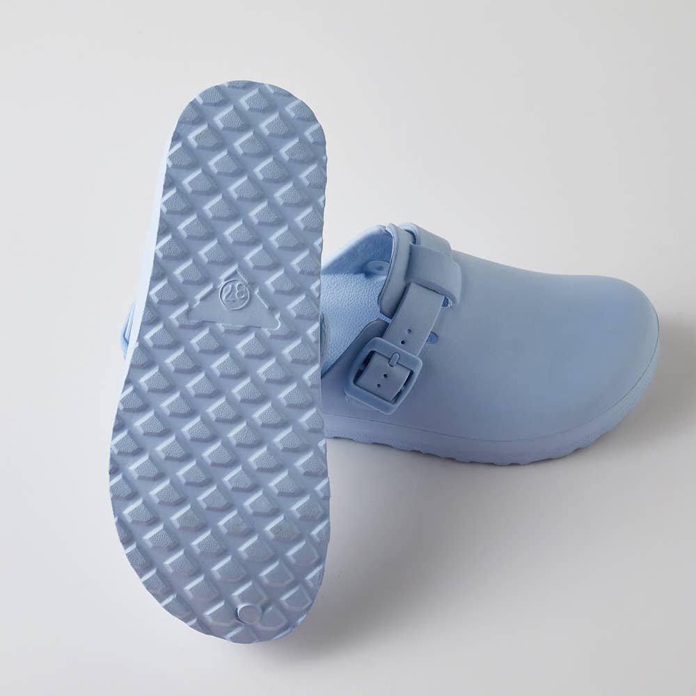 Roxoni Women's Clogs with Adjustable Buckle, Antislip Sole