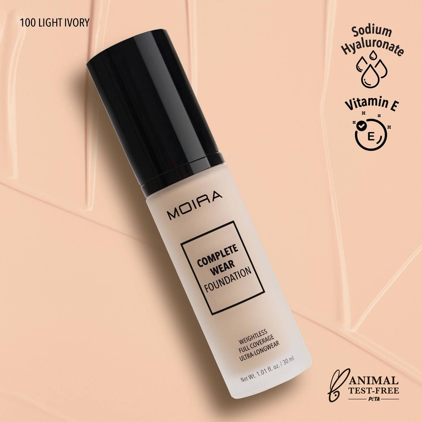 Complete Wear Foundation 100 - Light Ivory
