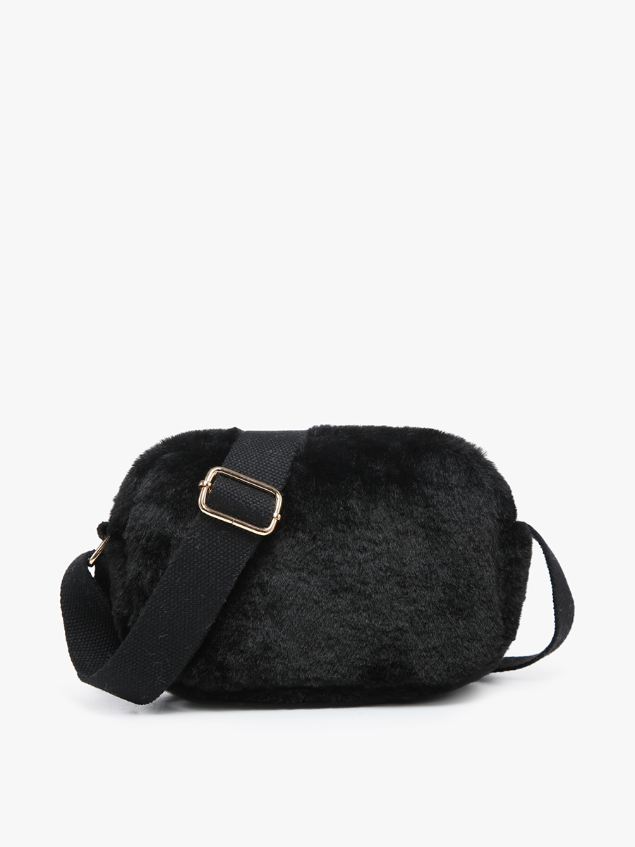 Geneva Faux Fur Belt Bag – Crossbody Style | JN2379