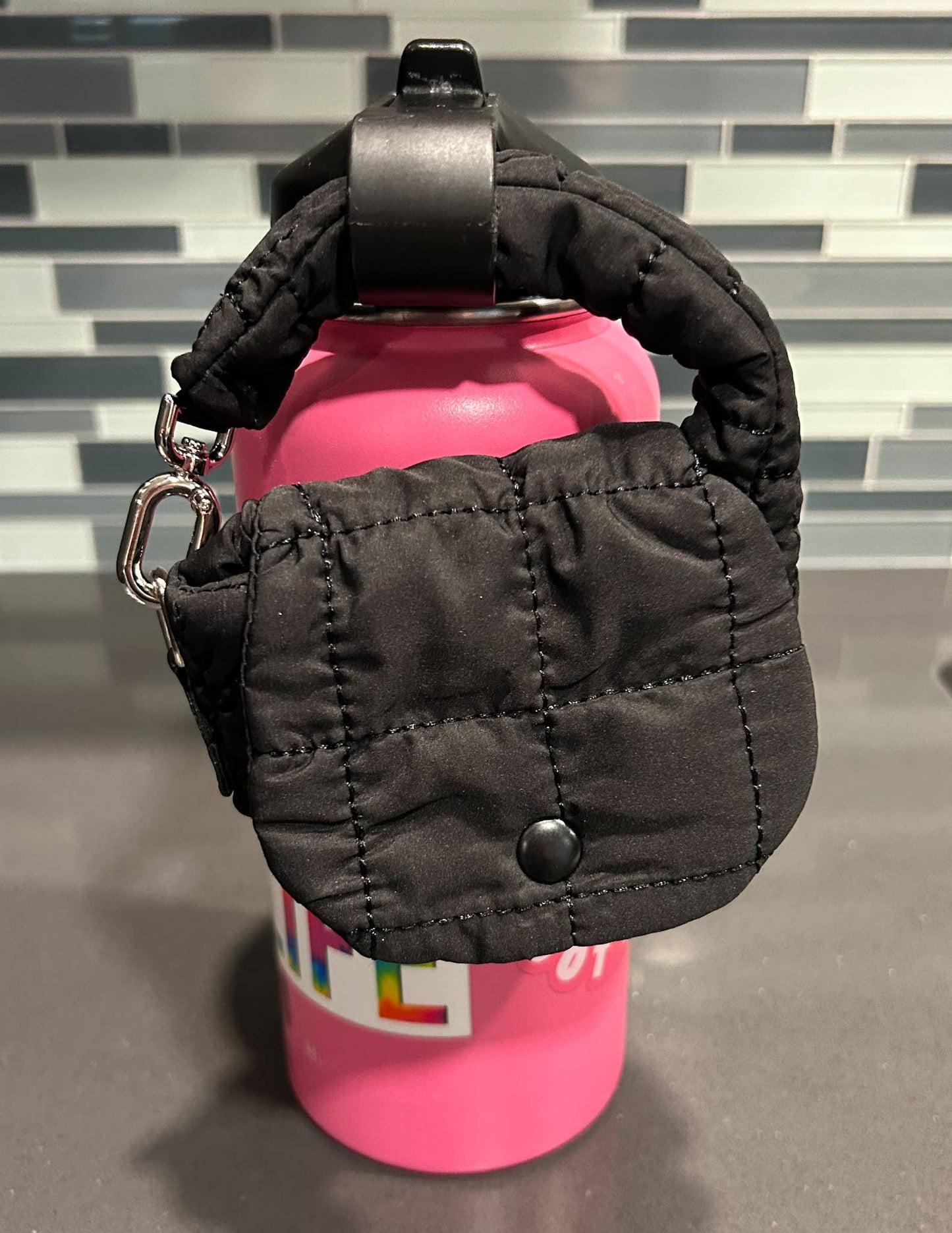 Puffer Bag Keychain Coin Purse