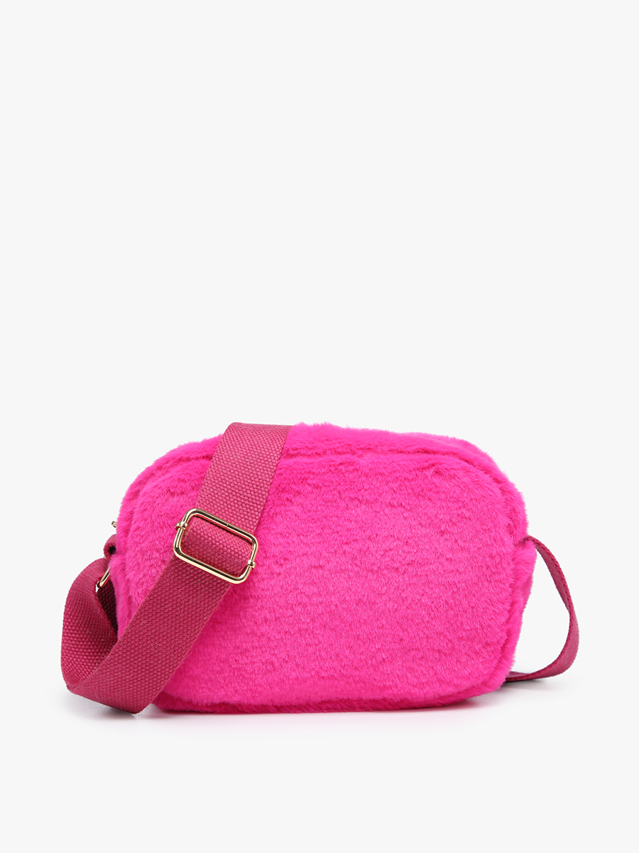 Geneva Faux Fur Belt Bag – Crossbody Style | JN2379