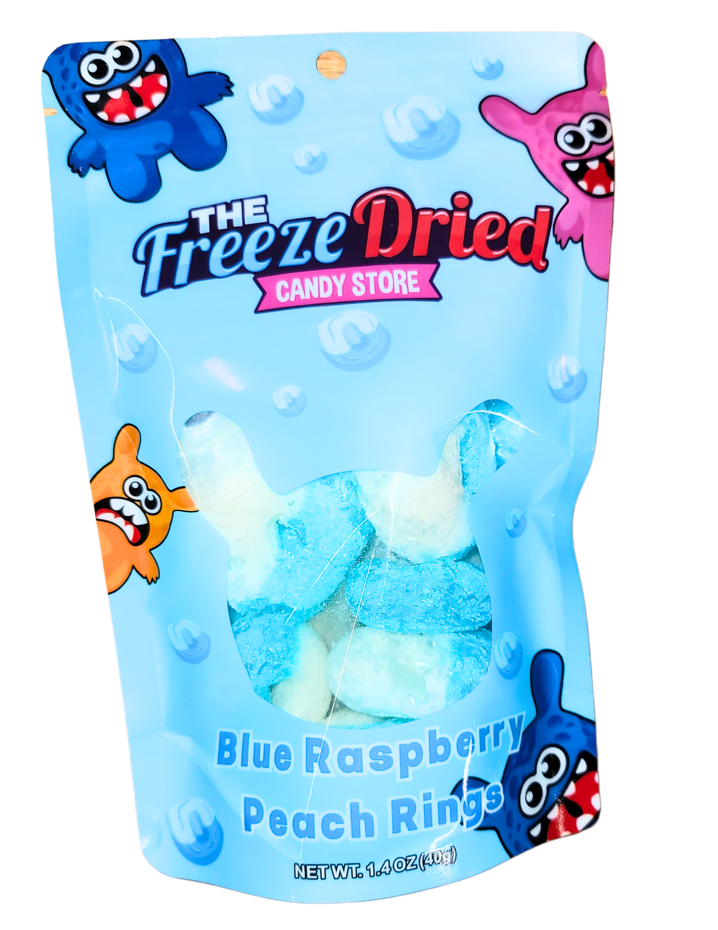 Blue Raspberry Peach Rings