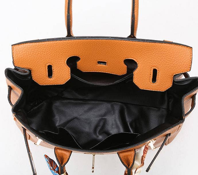 413 Kelly bag tote shoulder bag 3-piece set