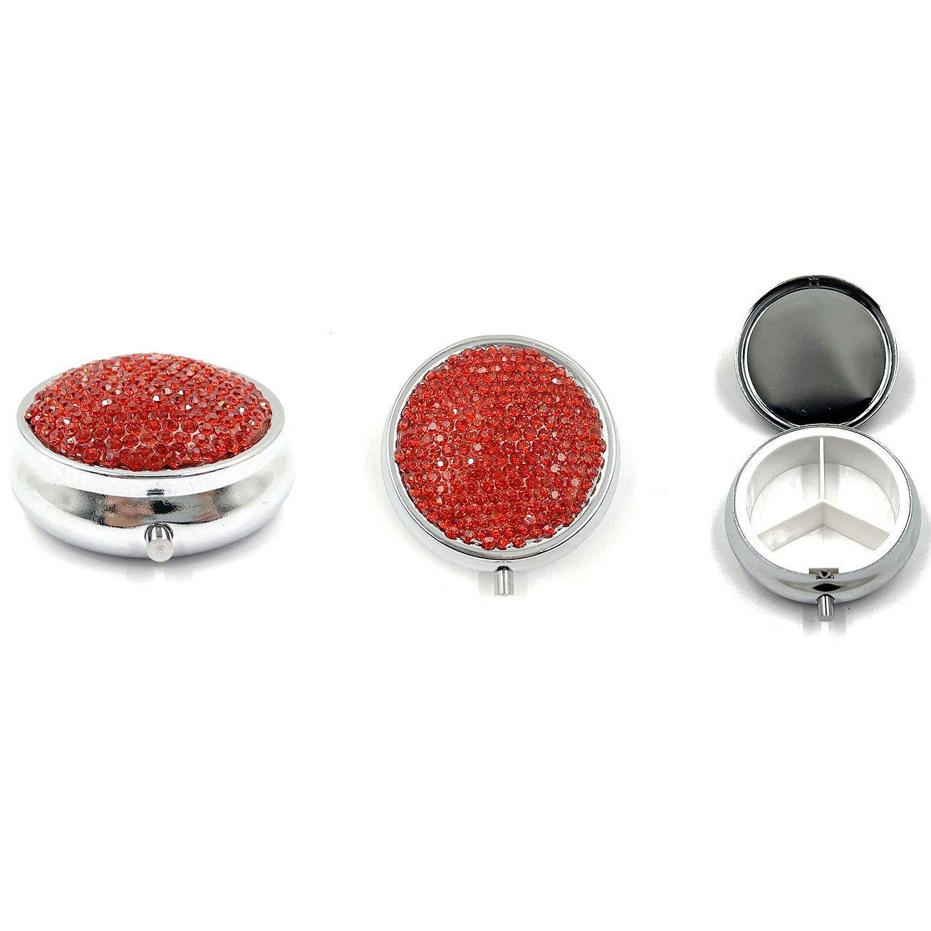 159 Bling Chic Rhinestone Pill Case