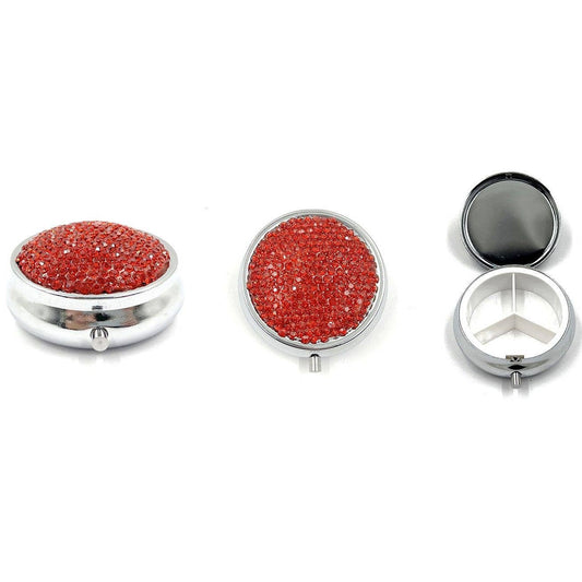 159 Bling Chic Rhinestone Pill Case