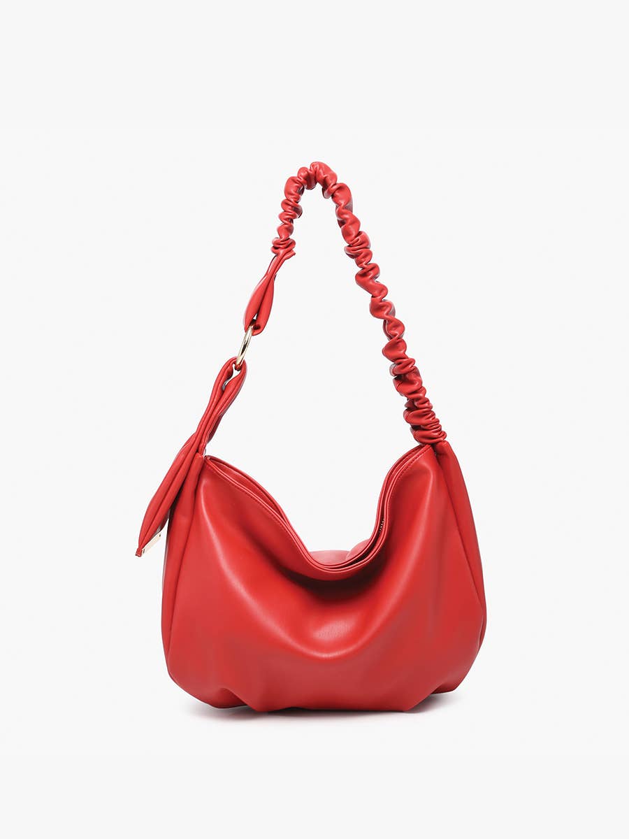 JN2647 Jakarta Slouchy Shoulder Bag – Ruched Handle